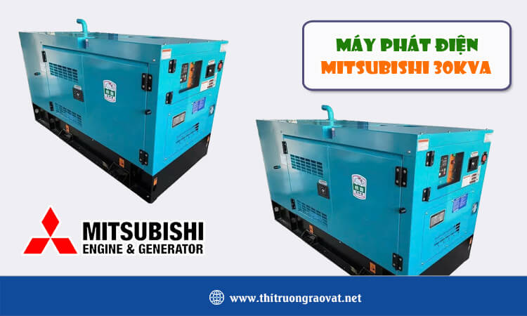 Máy phát điện Mitsubishi 30kva 