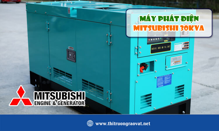 Máy phát điện Mitsubishi 30kva 
