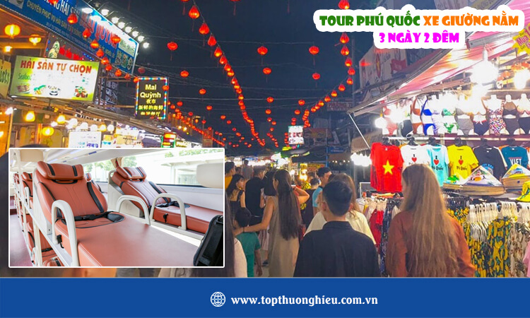 Tour Phú Quốc xe giường nằm 3 ngày 2 đêm